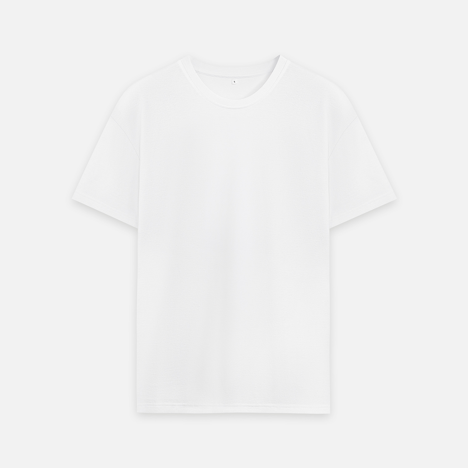 Футболка унисекс премиум Аура (Aura), 100% хлопок 200гр. белый, размер 3XL/4XL