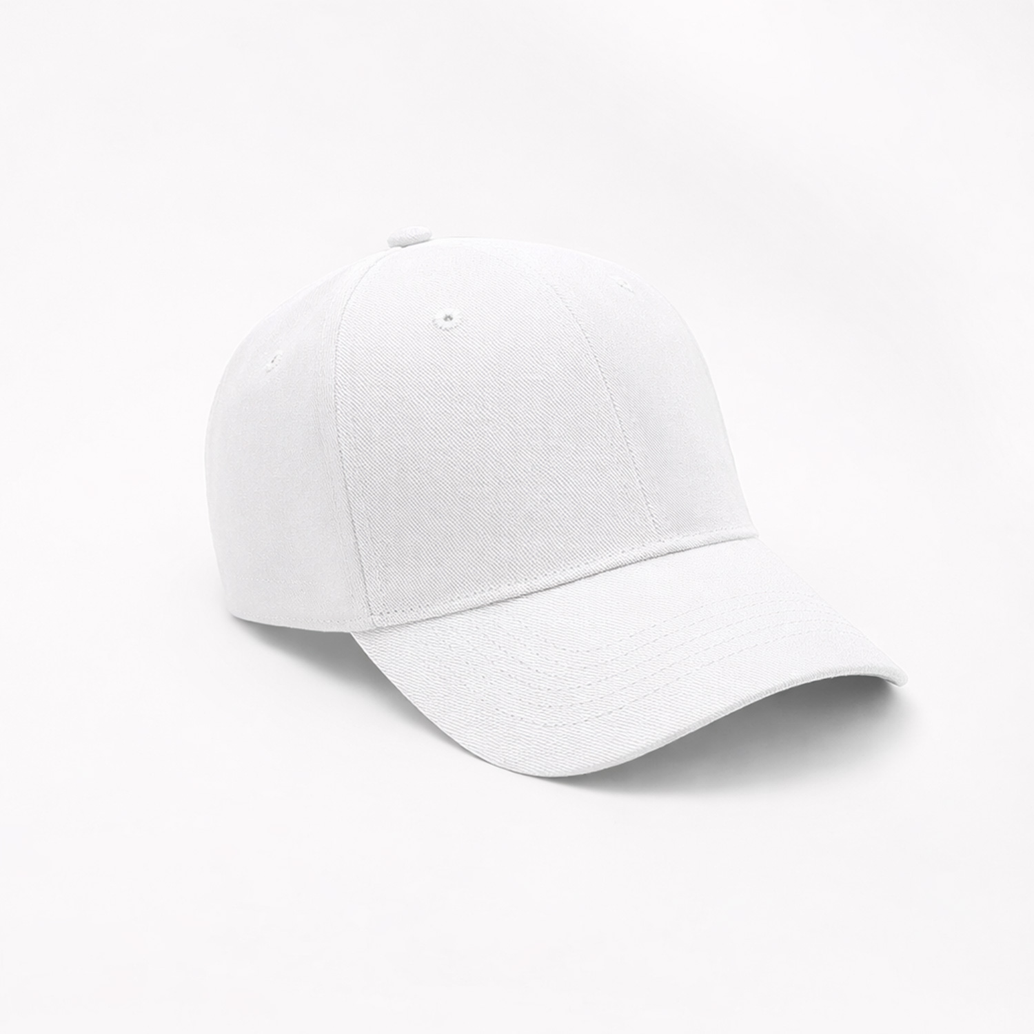 Бейсболка Аксис, 6 клиньев, белый