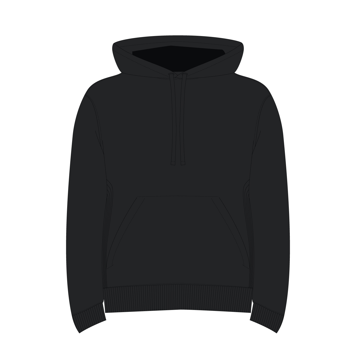 Худи релакс унисекс ADVENTURE, черный, размер XL/2XL