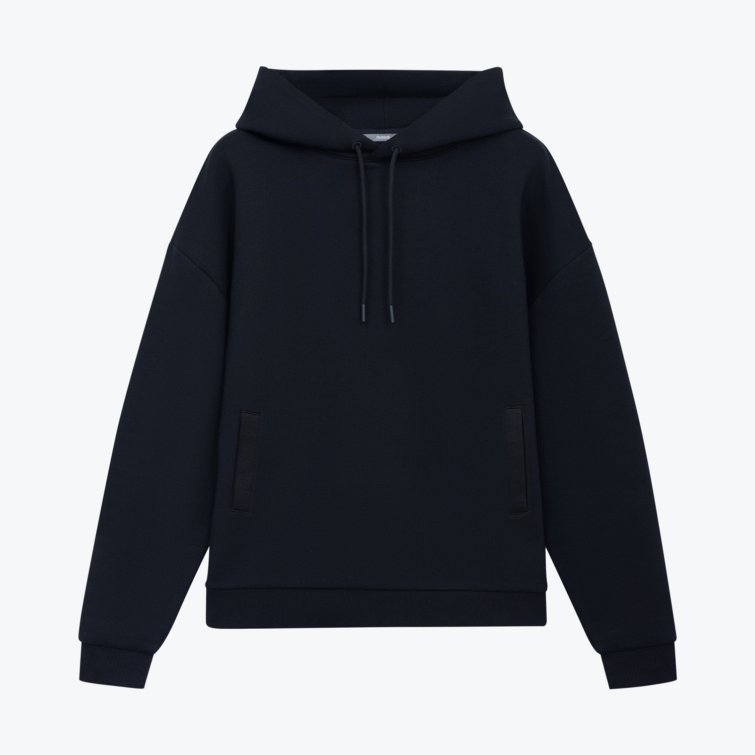 Худи релакс унисекс Баланс, с начесом, синий, размер XL/2XL