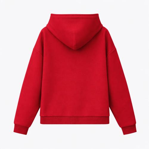 Худи релакс унисекс Баланс, с начесом, красный; - купить необычные подарки в Воронеже