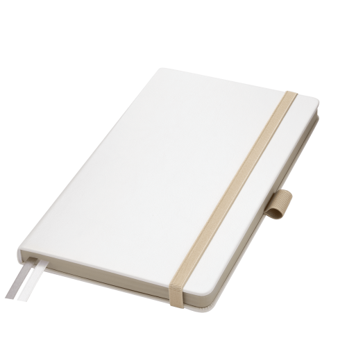 Ежедневник Арктик (Arctic) недатированный, белый/серый