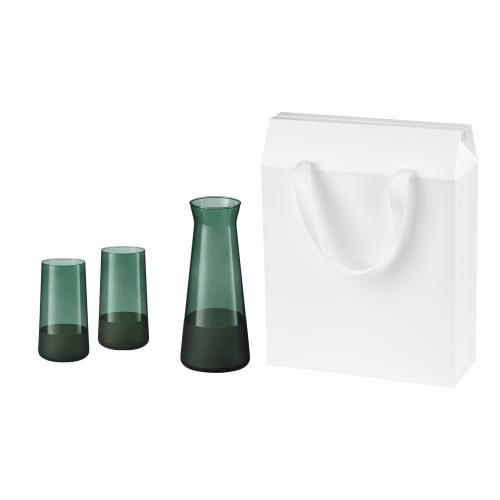 Подарочная коробка-пакет универсальная большая, белая; - купить подарки с логотипом в Воронеже