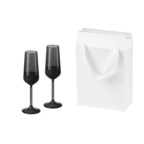 Подарочная коробка-пакет универсальная малая, белая; - купить именные сувениры в Воронеже