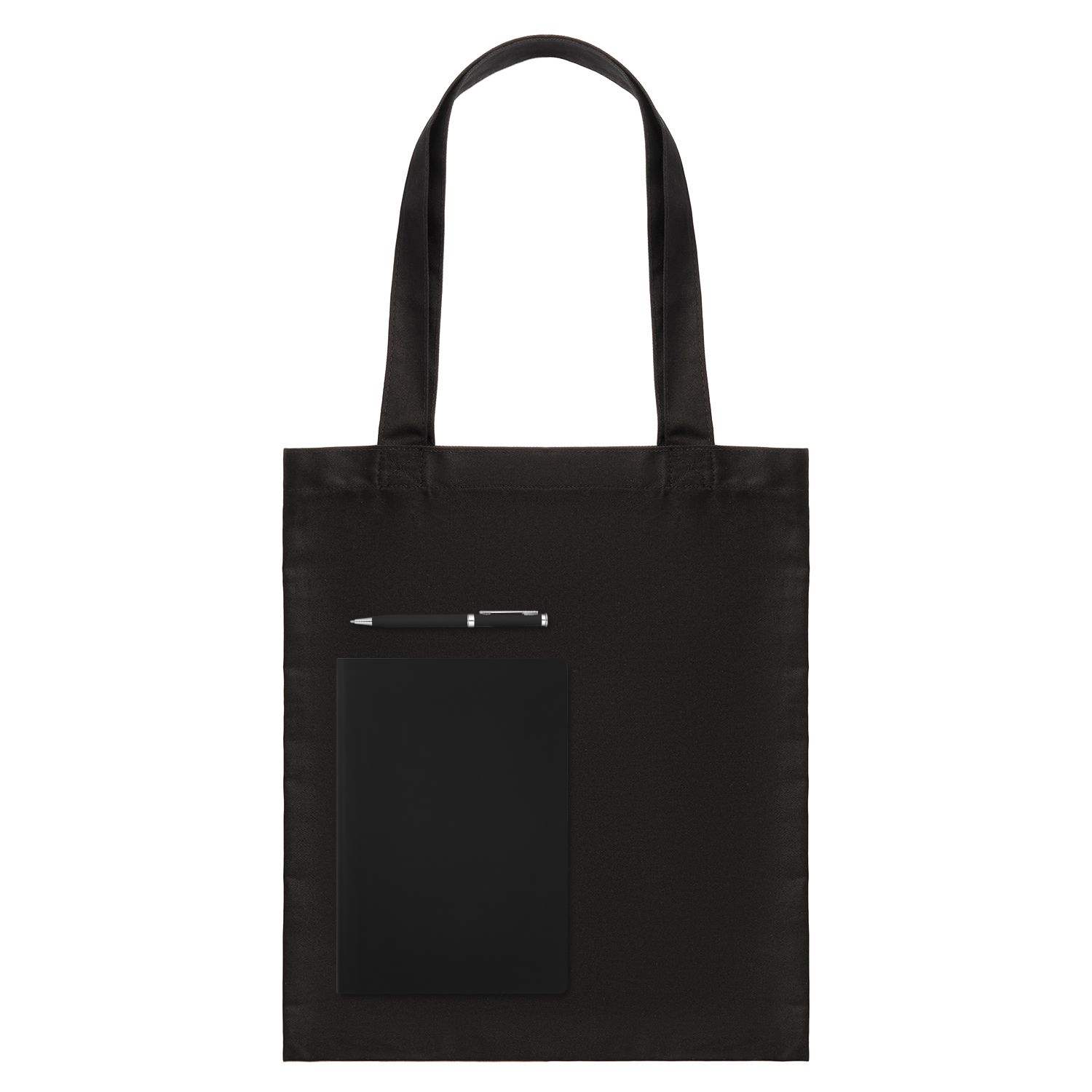 Подарочный набор Эрба НЕО, Спарк, Бенуа (Erba NEO, Spark, Benua), черный (шоппер, ежедневник, ручка)