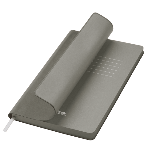 Ежедневник Латте софт-тач (Latte soft touch) недатированный, серый