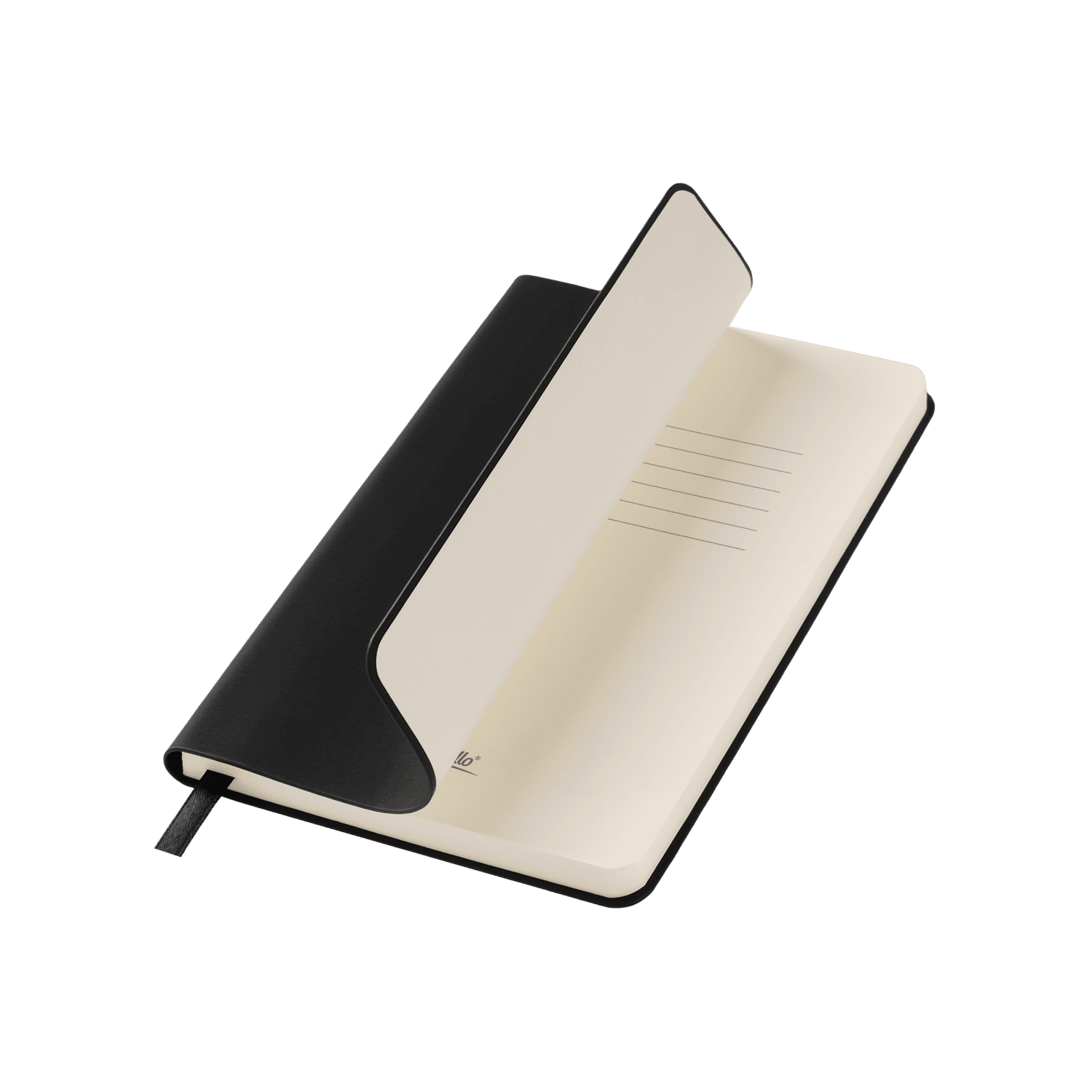 Ежедневник Спарк мини (Spark mini) A6 недатированный, черный