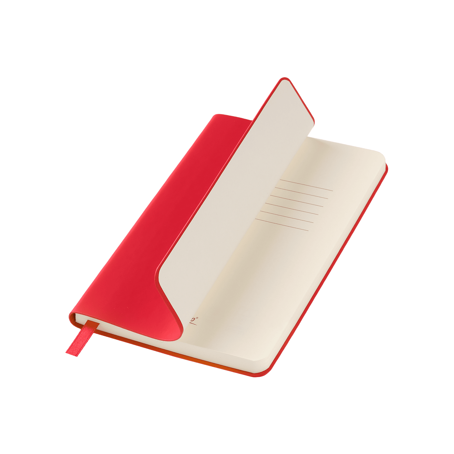 Ежедневник Спарк мини (Spark mini) A6 недатированный, красный