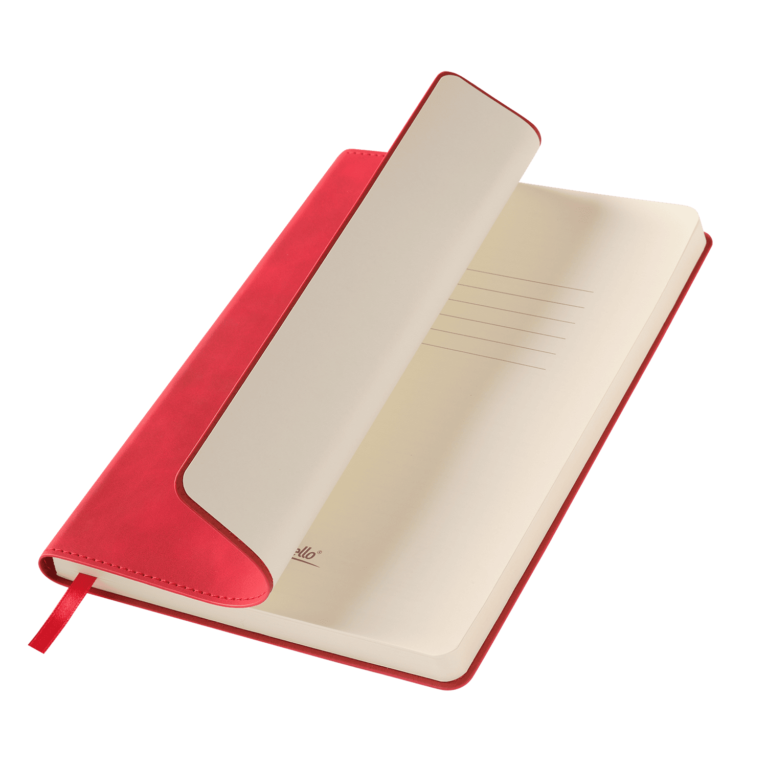 Ежедневник Верона (Verona) недатированный, красный