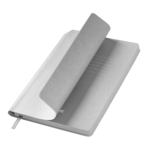 Ежедневник Молто (Molto) недатированный, серебряный (без упаковки, без стикера)