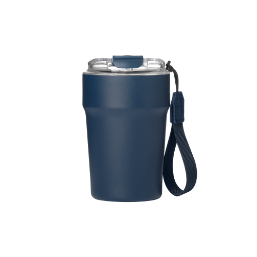 Термокружка вакуумная Монако (Monaco), синяя