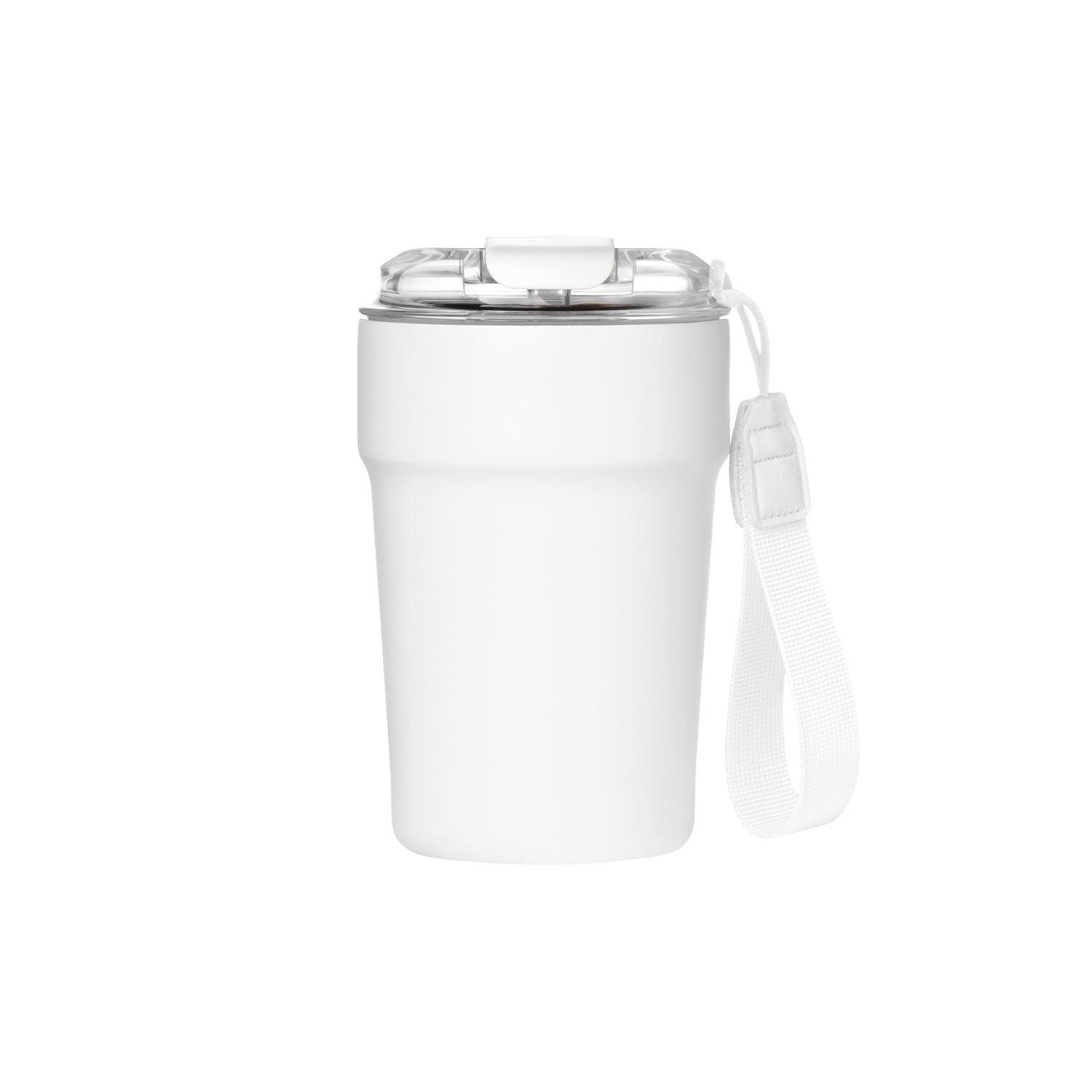 Термокружка вакуумная Монако (Monaco), белая