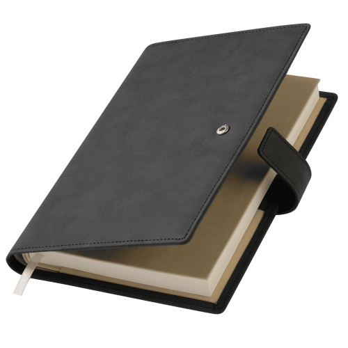 Ежедневник-портфолио Роял (Royal NEO) недатированный в подарочной коробке, черный