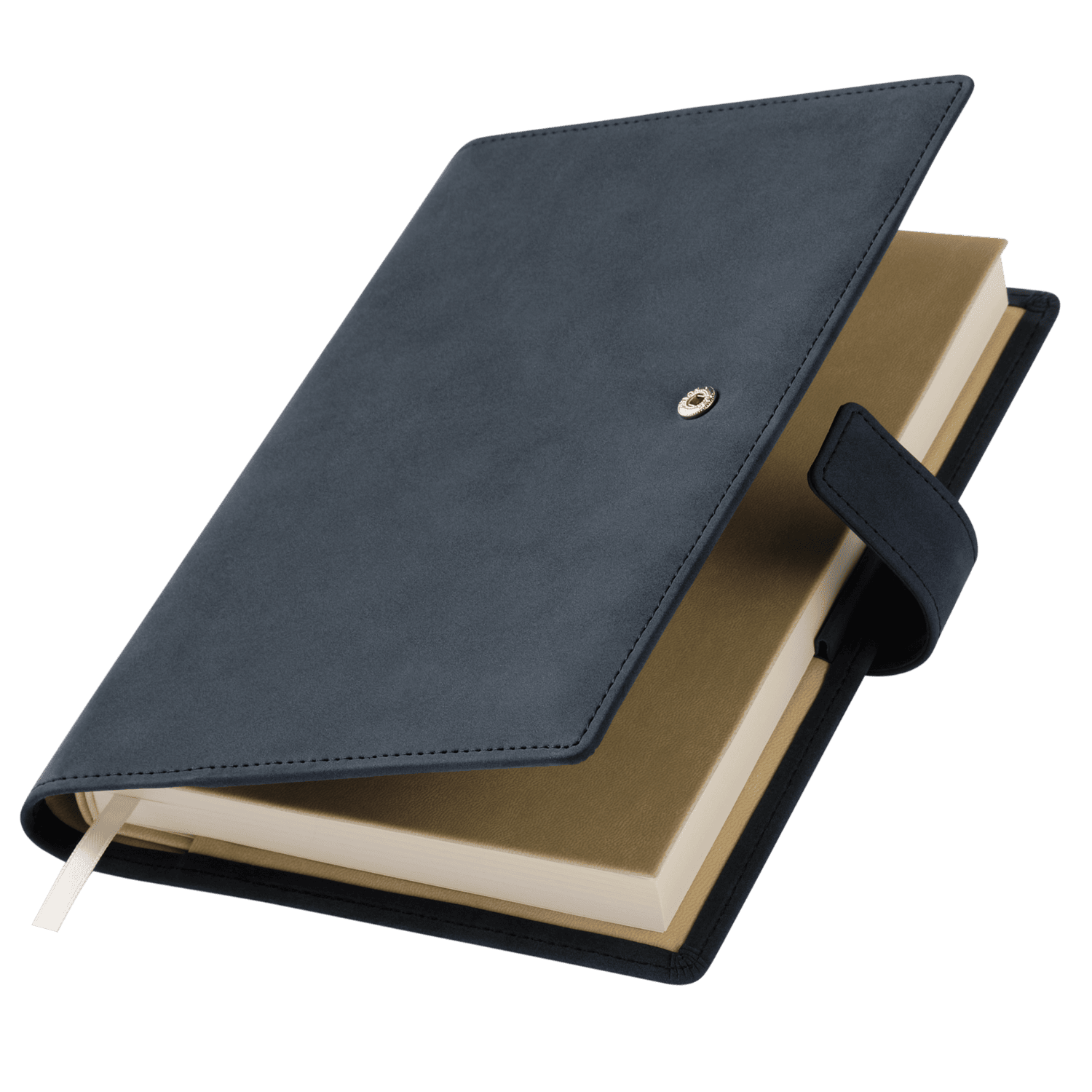 Ежедневник-портфолио Роял (Royal NEO) недатированный в подарочной коробке, синий