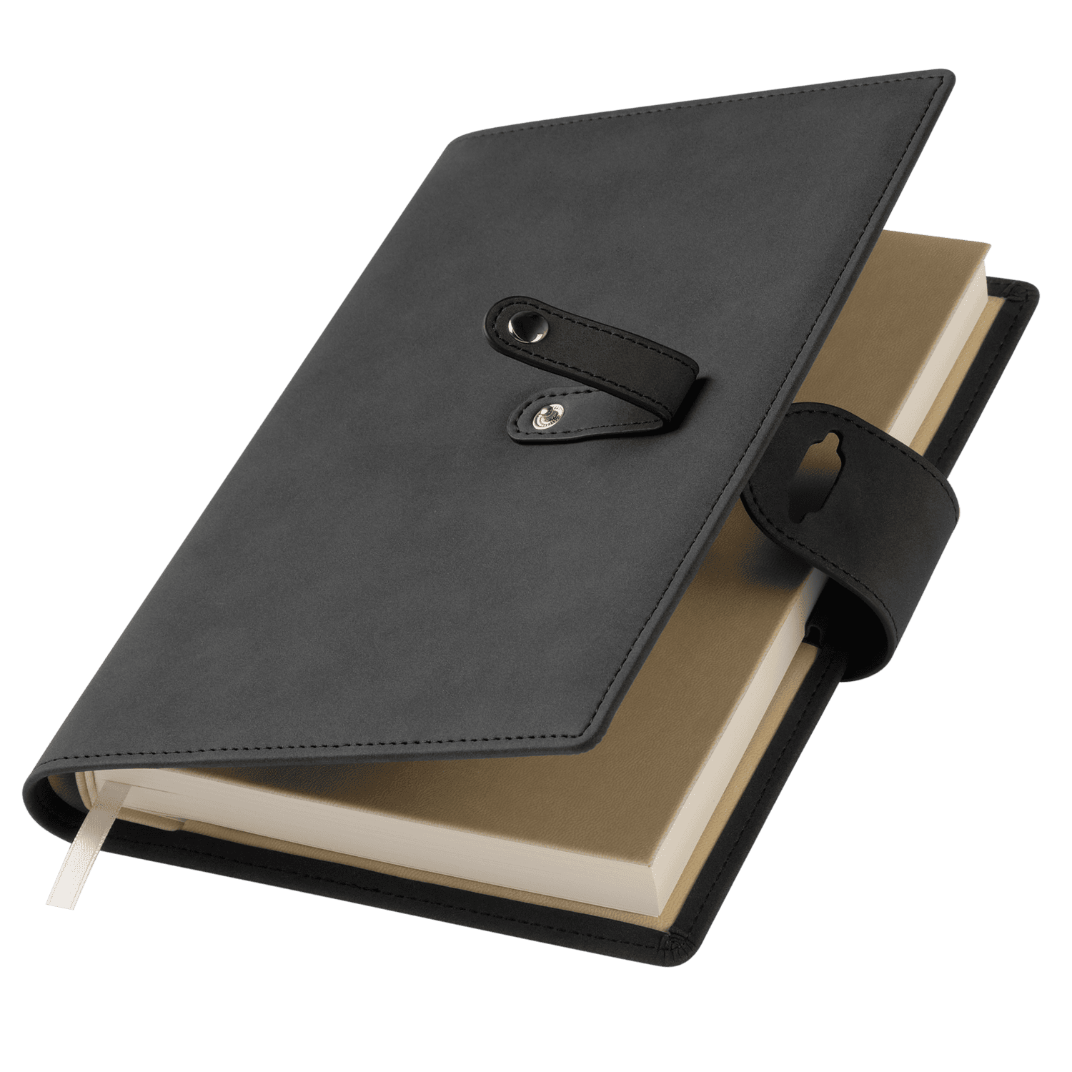 Ежедневник-портфолио Пассаж (Passage NEO) недатированный в подарочной коробке, черный