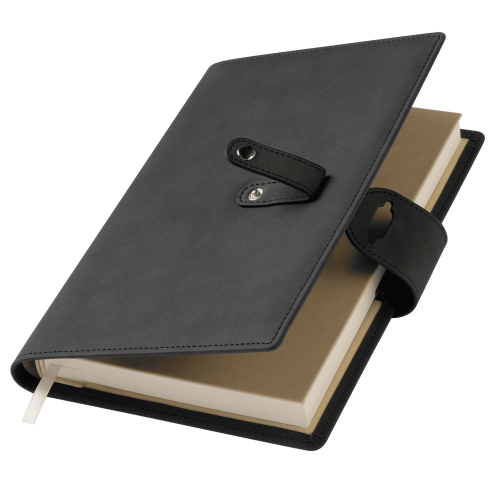 Ежедневник-портфолио Пассаж (Passage NEO) недатированный в подарочной коробке, черный