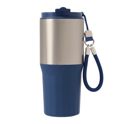 Термокружка вакуумная Авеню (Avenue), синяя