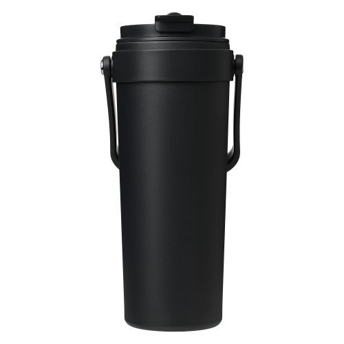 Термокружка вакуумная Соло (Solo), черная