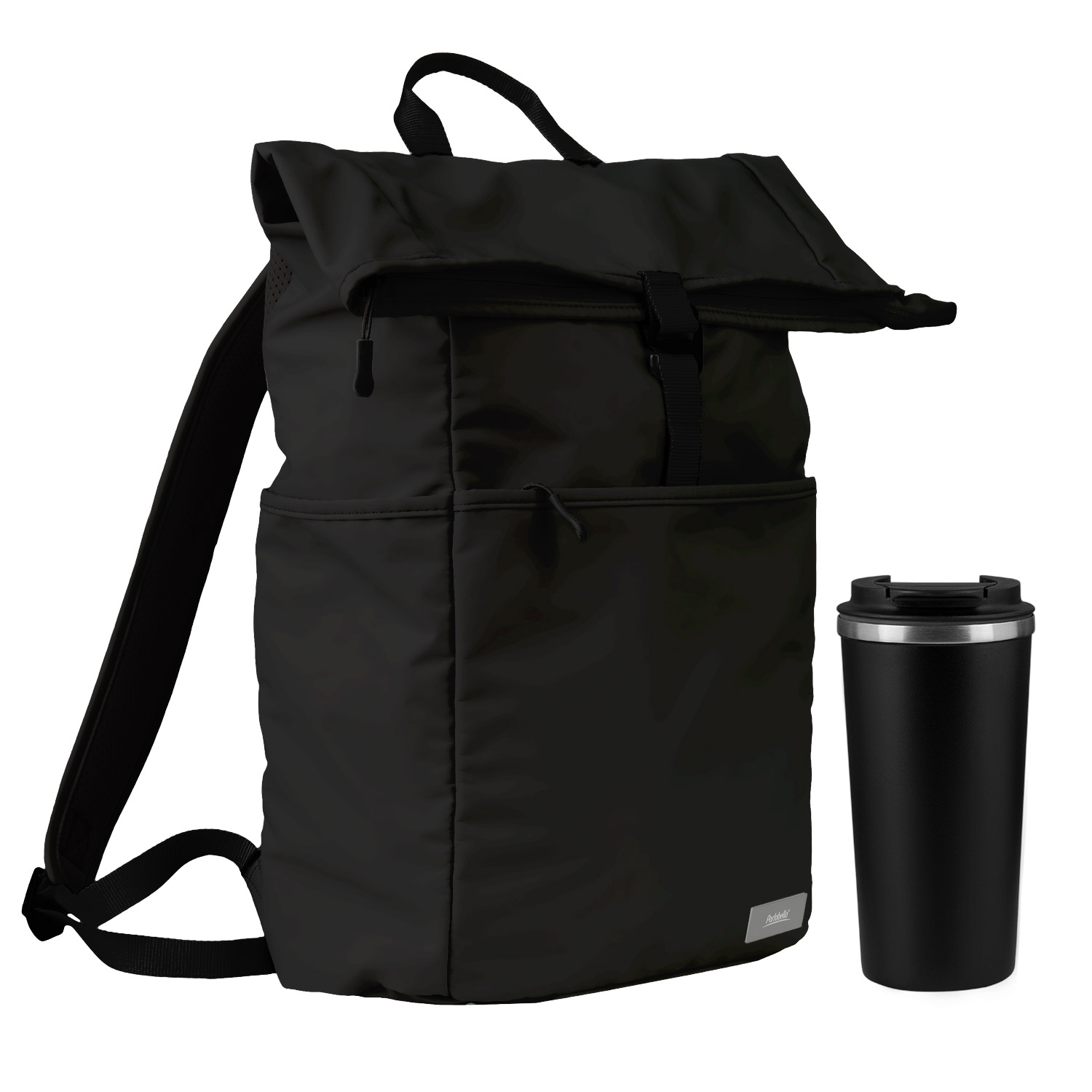 Подарочный набор Палермо (Palermo), Бостон (Boston), черный (рюкзак, термокружка)