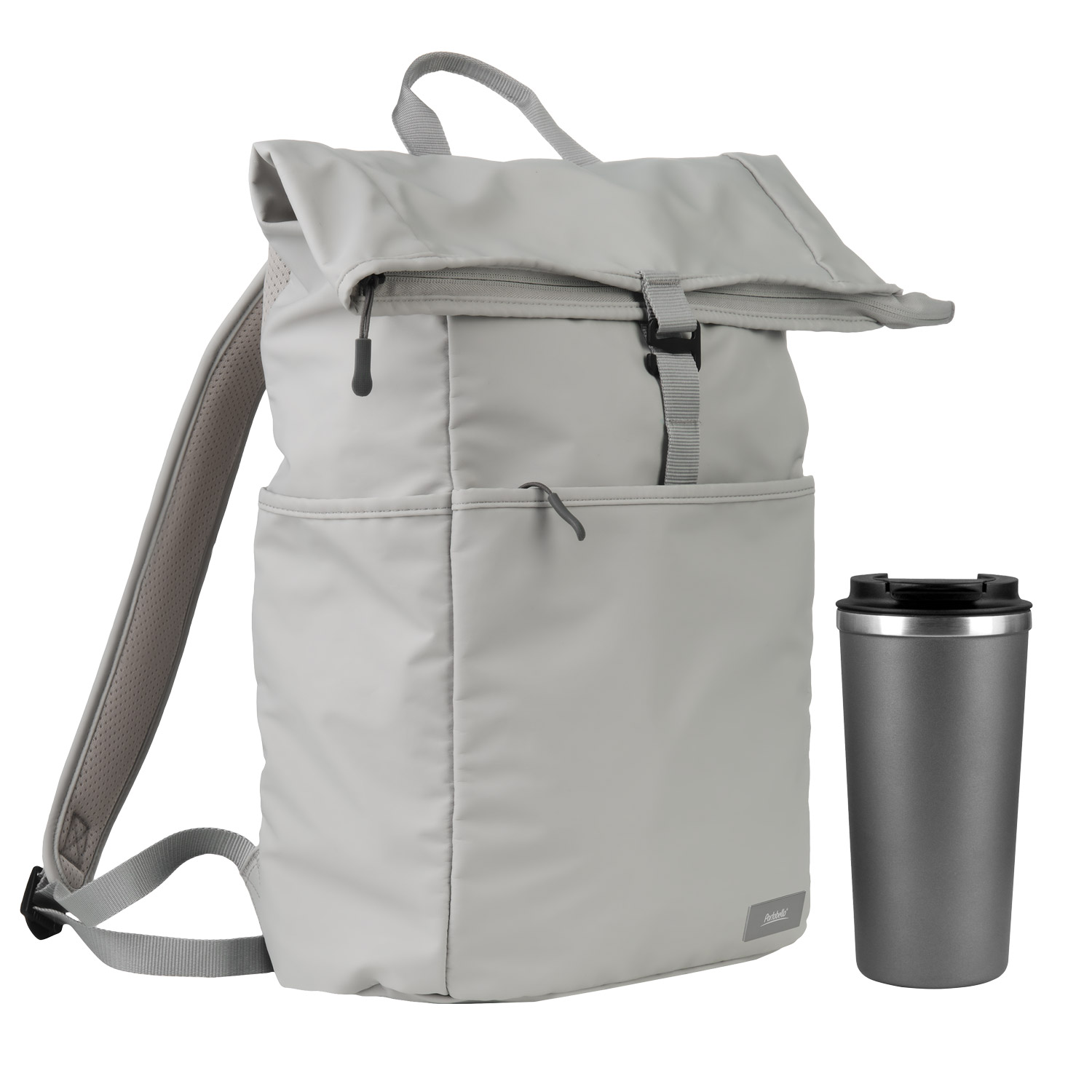Подарочный набор Палермо (Palermo), Бостон (Boston), серый (рюкзак, термокружка)