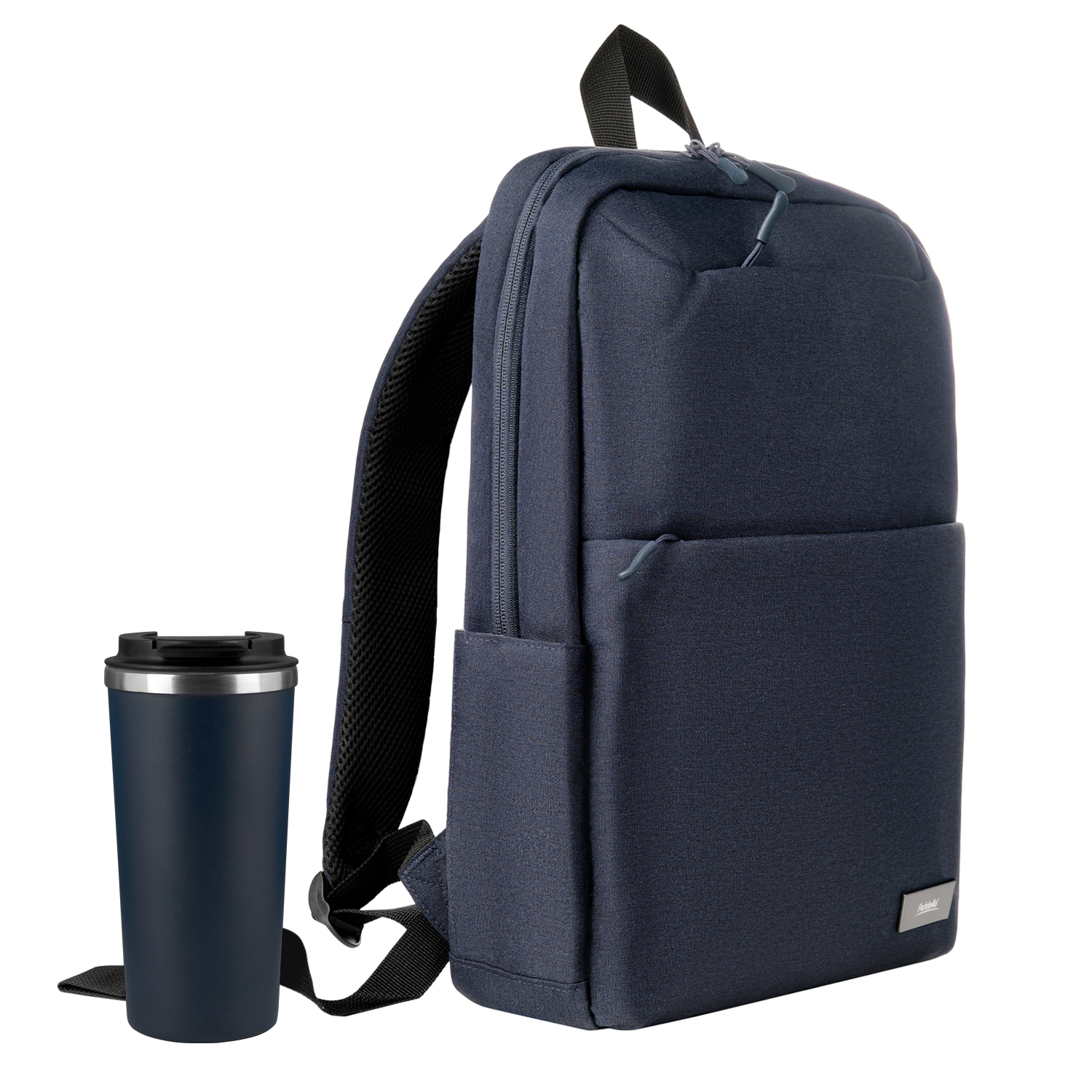 Подарочный набор Палермо (Palermo), Форст (Forst), синий (рюкзак, термокружка)