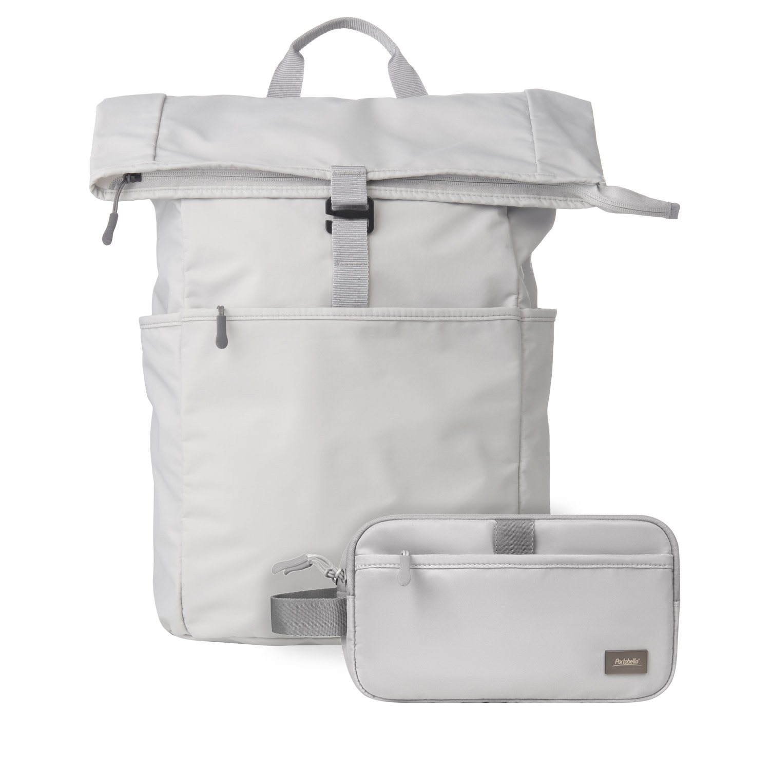 Подарочный набор Бостон (Boston) + дорожная косметичка, серый