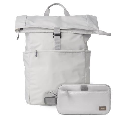 Подарочный набор Бостон (Boston) + дорожная косметичка, серый