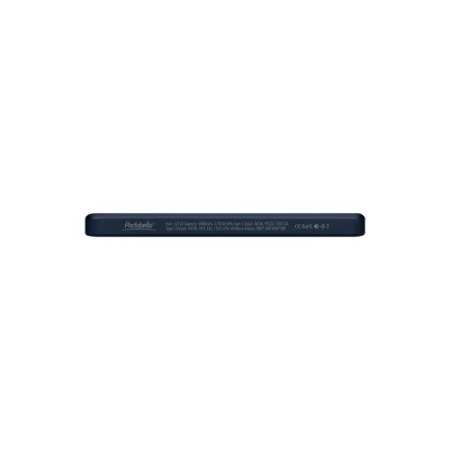 Внешний аккумулятор Atlantis PD 5000mAh с функцией беспроводной зарядки 15W; - купить подарки с логотипом в Воронеже