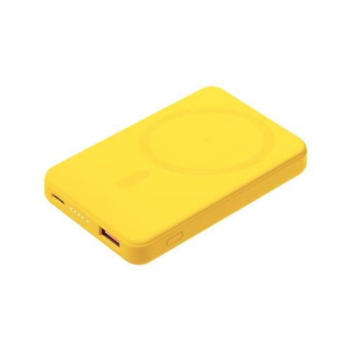 Внешний аккумулятор Largo PD 5000mAh с функцией беспроводной зарядки 15W; - купить бизнесс-сувениры в Воронеже