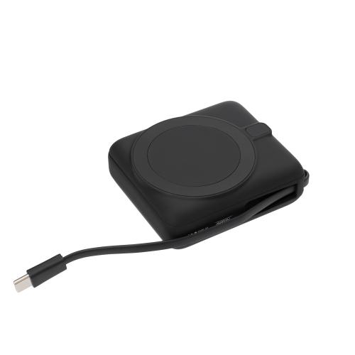 Внешний аккумулятор с подсветкой Ritter PD 10000mAh с функцией беспроводной зарядки 15W; - купить именные сувениры в Воронеже