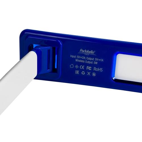 Настольная лампа c беспроводной зарядкой Люмос Ультрамарин ; - купить необычные сувениры в Воронеже