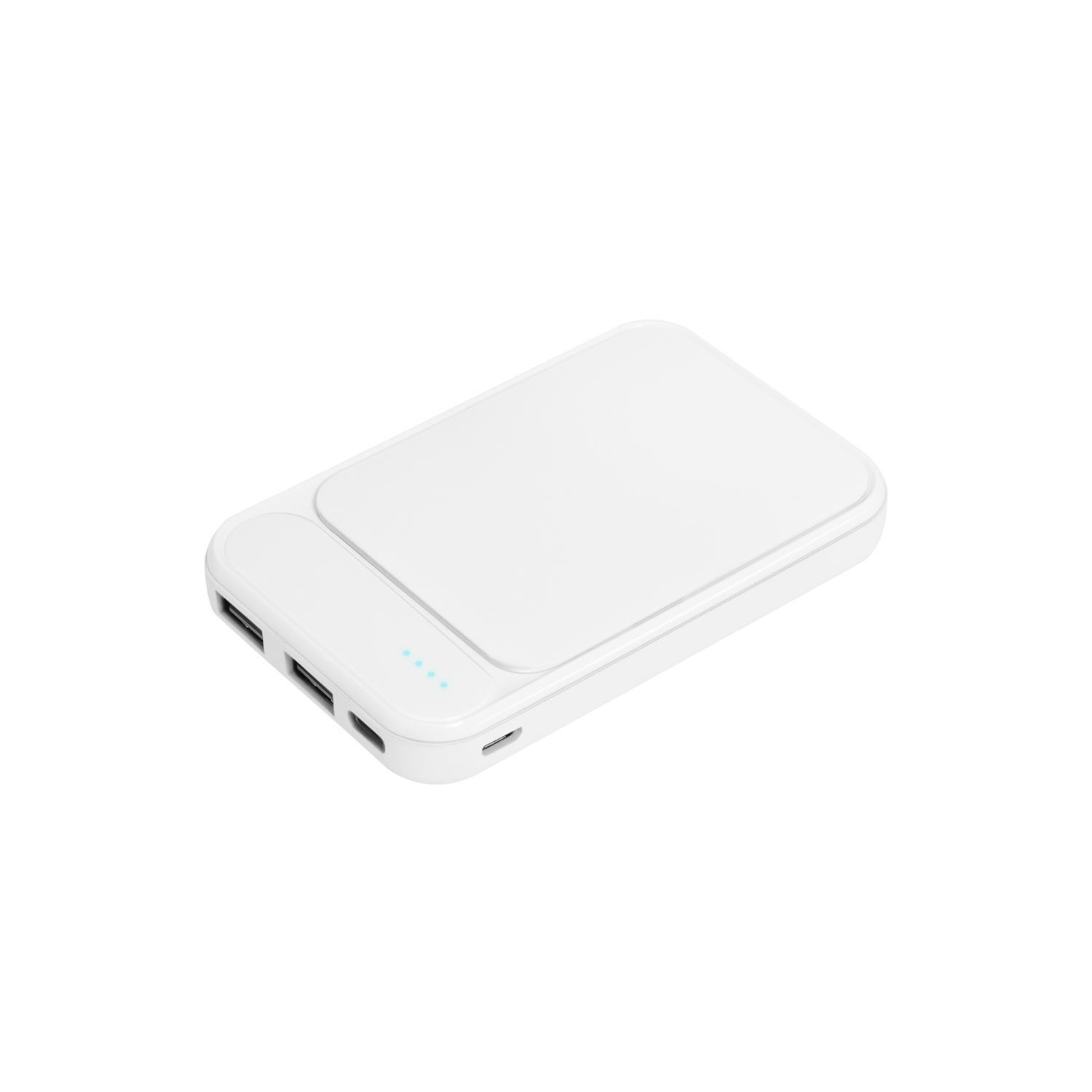 Внешний аккумулятор с подсветкой Starlight PB 5000 mAh, белый