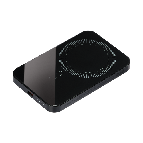 Внешний аккумулятор Артекс PD (Artex PD) 5000mAh с функцией беспроводной зарядки 15W, черный