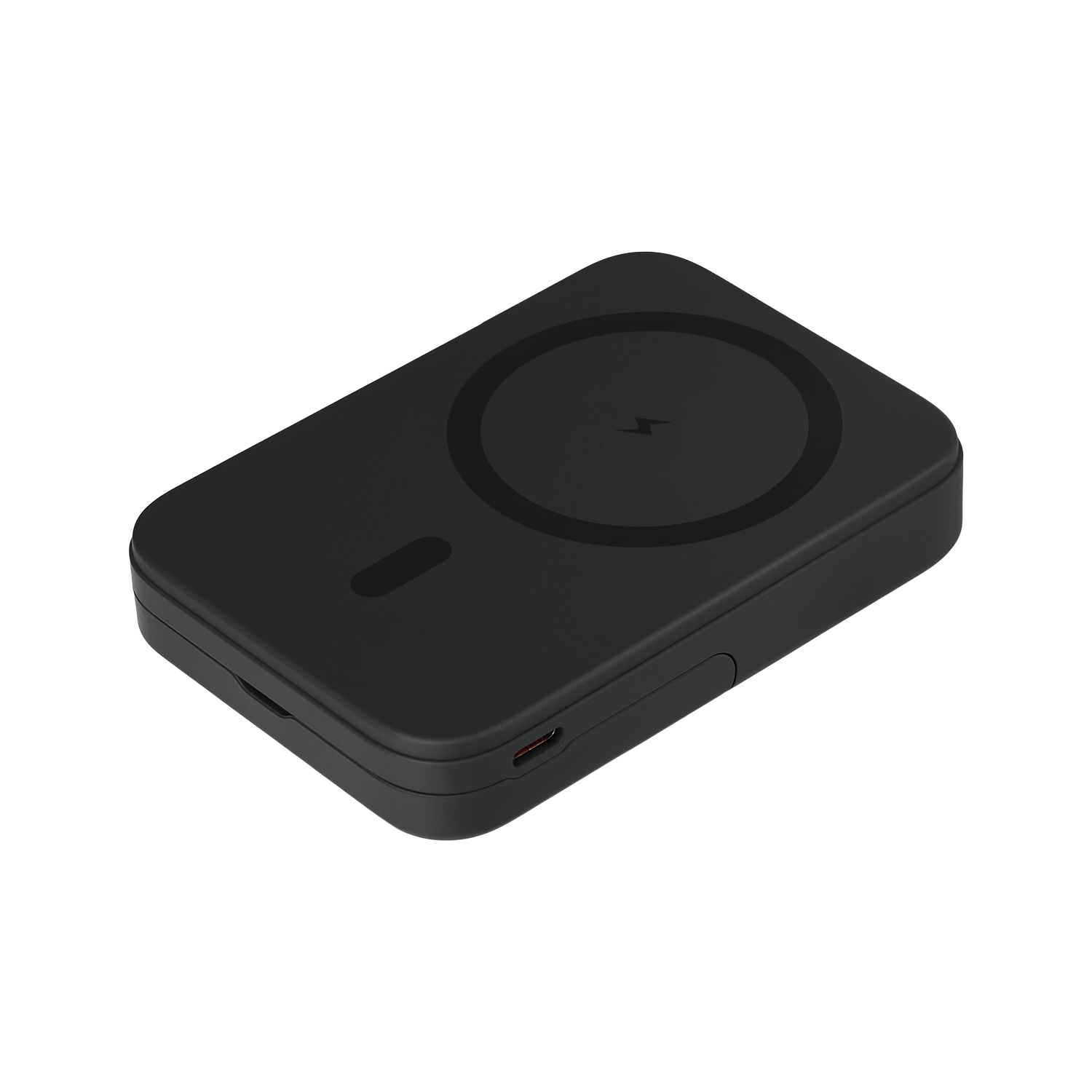 Внешний аккумулятор Union PD 10000mAh с функцией беспроводной зарядки 15W, черный