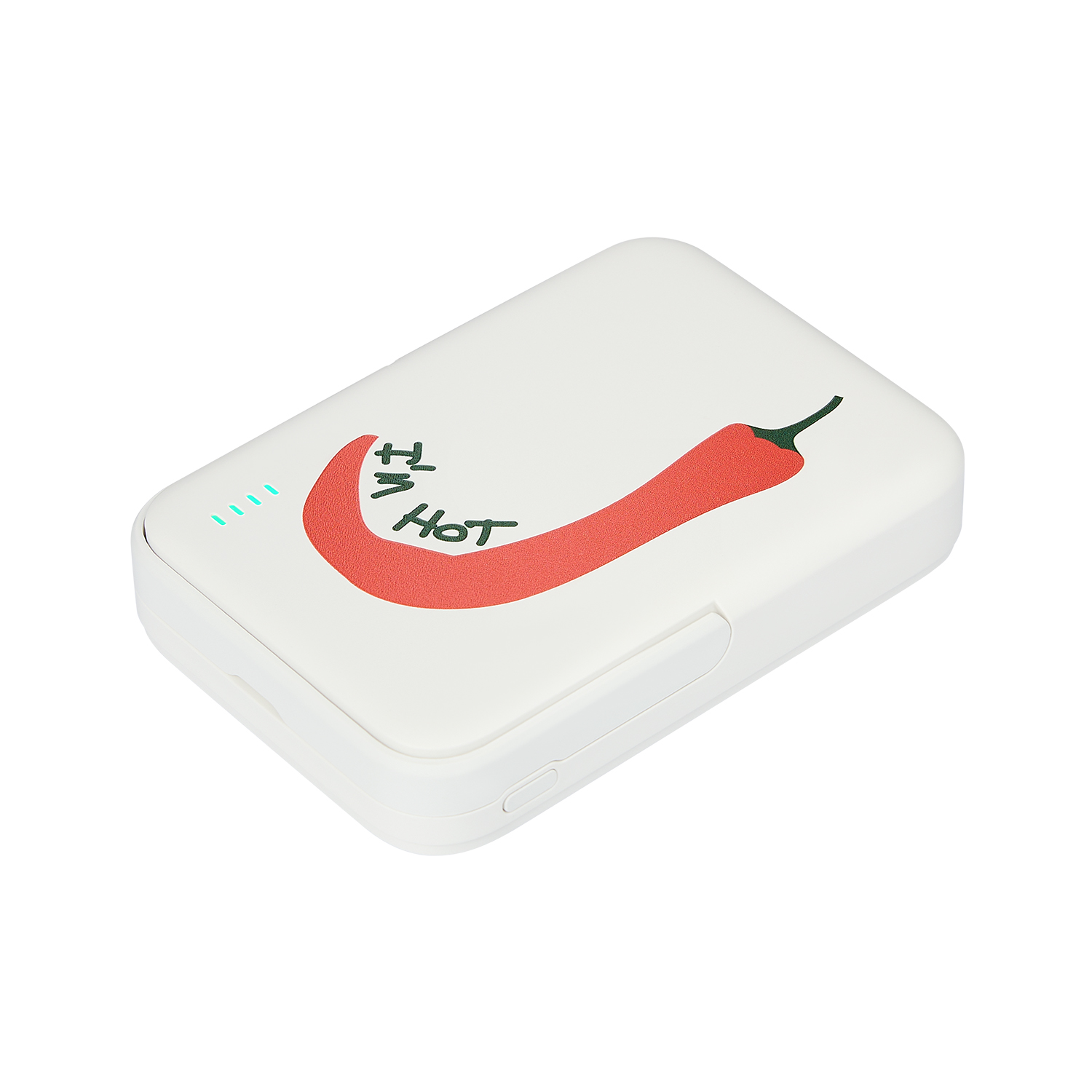 Внешний аккумулятор Юнион PD (Union PD) 10000mAh с функцией беспроводной зарядки 15W, белый Перчик