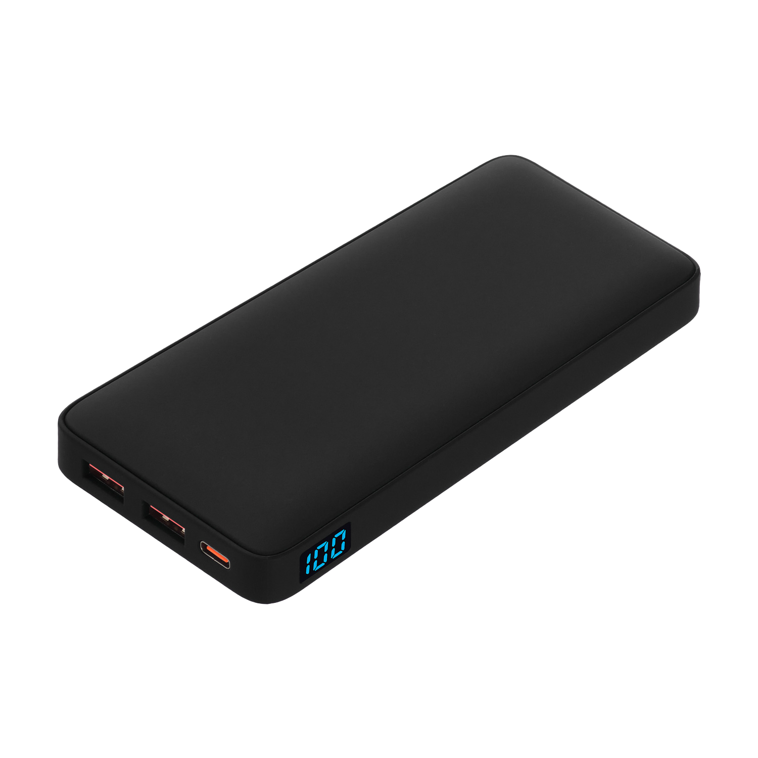 Внешний аккумулятор с подсветкой Анкор Плюс PD (Ancor PD Plus)10000 mAh, черный