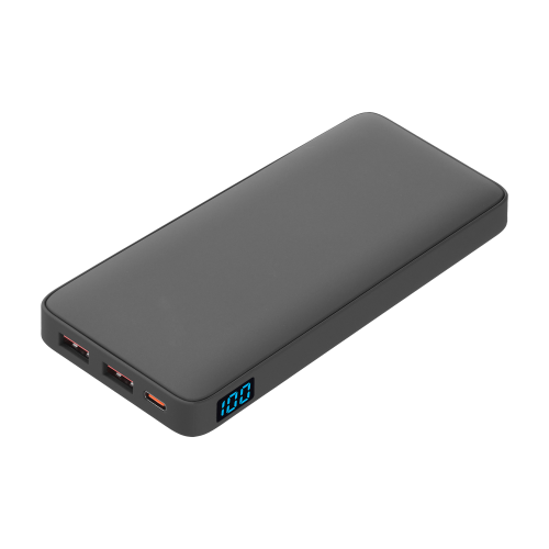 Внешний аккумулятор с подсветкой Анкор Плюс PD (Ancor PD Plus) 10000 mAh, серый