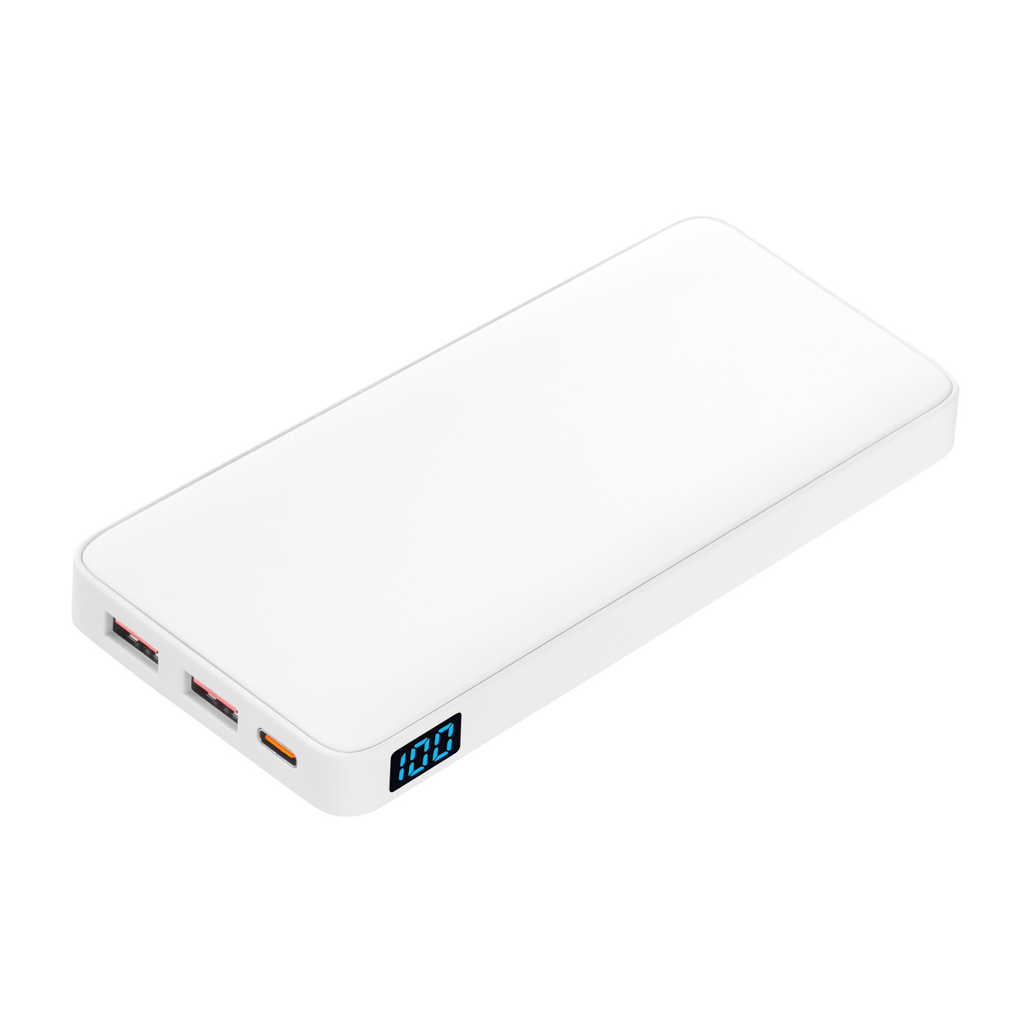 Внешний аккумулятор с подсветкой Анкор Плюс PD (Ancor PD Plus) 10000 mAh, белый