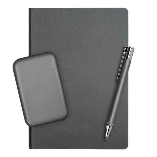 Внешний аккумулятор Velutto 5000 mAh; - купить подарки с логотипом в Воронеже