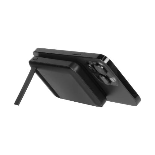 Внешний беспроводной аккумулятор с подставкой Magnetto 10000 mah; - купить подарки с логотипом в Воронеже