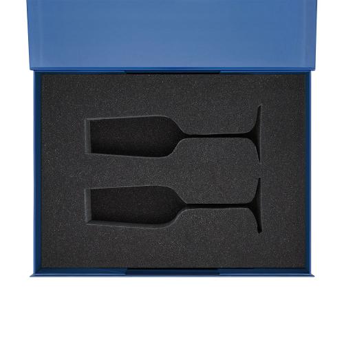 Ложемент под 2 бокала для шампанского в среднюю коробку-трансформер ; - купить именные сувениры в Воронеже