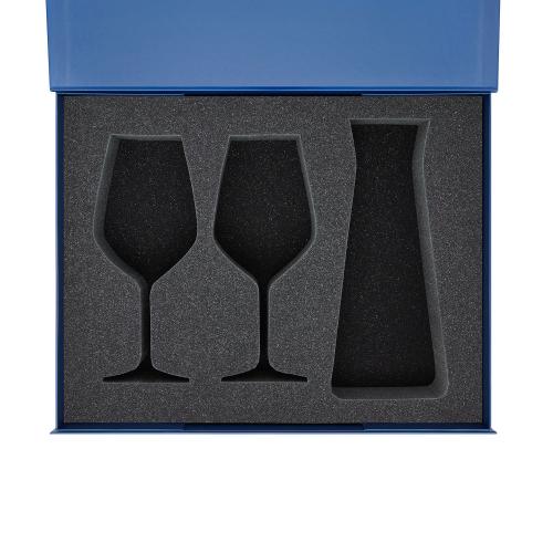 Ложемент под 2 бокала для вина + декантер в большую коробку-трансформер ; - купить именные сувениры в Воронеже