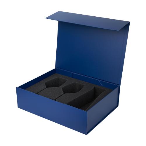 Ложемент под 2 бокала для вина + декантер в большую коробку-трансформер ; - купить подарки с логотипом в Воронеже