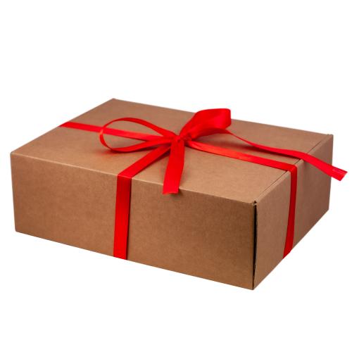 Подарочная лента для универсальной подарочной коробки 350*255*113 мм,  красная; - купить необычные сувениры в Воронеже
