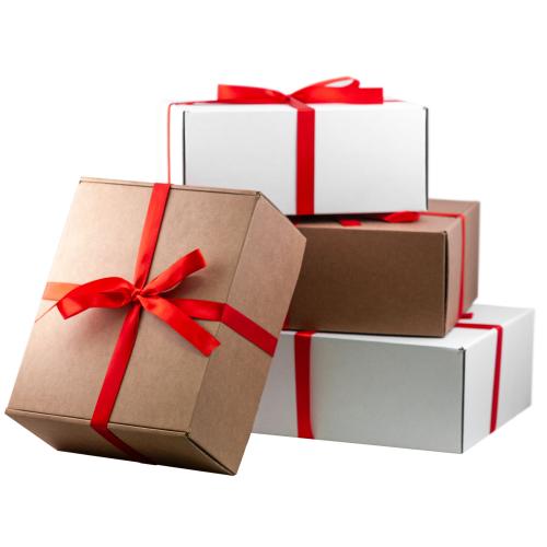 Подарочная лента для универсальной подарочной коробки 350*255*113 мм,  красная; - купить именные сувениры в Воронеже