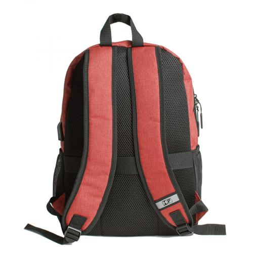 Рюкзак PULL, красный/чёрный, 45 x 28 x 11 см; - купить именные сувениры в Воронеже