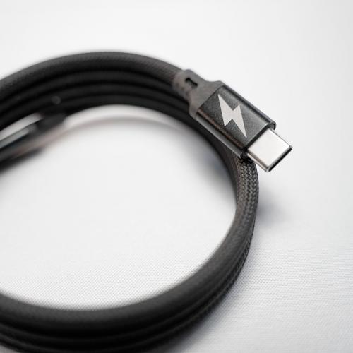 Кабель COIL магнитный для зарядки и передачи данных, 100Вт, 480Мб/с, нейлоновая оплетка; - купить необычные сувениры в Воронеже