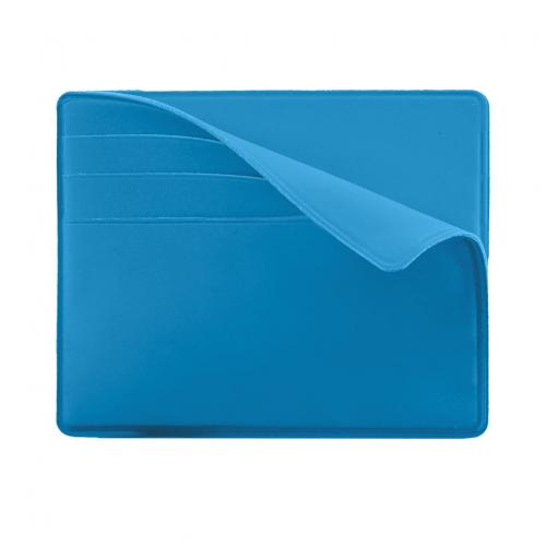 Чехол Simply для 6 карт с отделением для денег, голубой; - купить необычные подарки в Воронеже