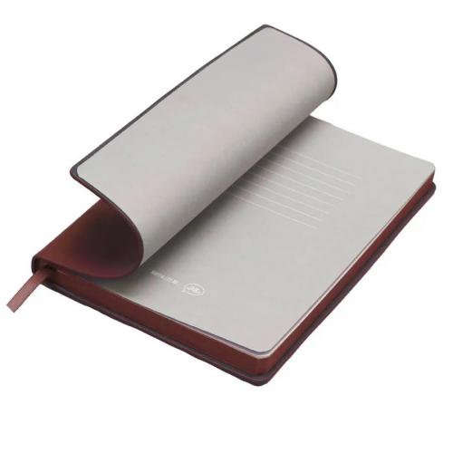 Бизнес-блокнот LADY, формат А5, бордовый; - купить подарки с логотипом в Воронеже