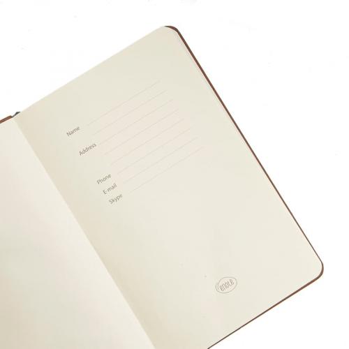 Ежедневник недатированный SIMPLY FIRM, А5,  голубой, кремовый блок; - купить подарки с логотипом в Воронеже